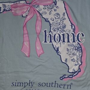 Simply Southern Pink and Blue Florida Tee